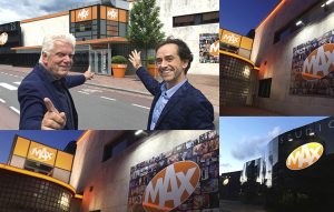 gevel ontwerp led omroep max reclamebureau holland