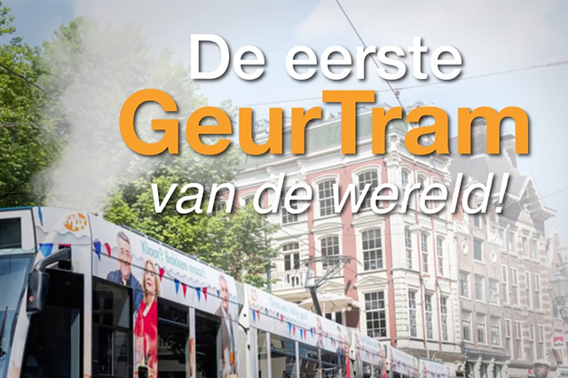 De eerste Geurtram van de wereld - Heel Holland Bakt